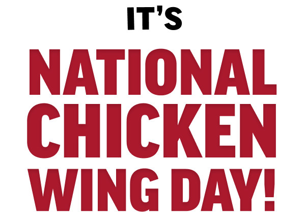 It's National Chicken Wing Day!