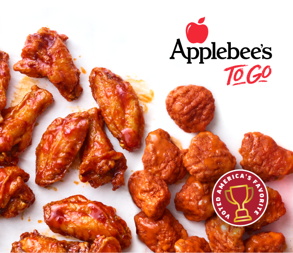 Applebee's To Go. Voted America's Favorite 