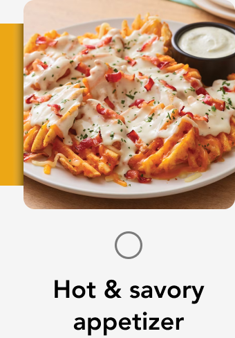 Hot & savory appetizer