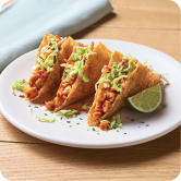 Chicken Wonton Tacos