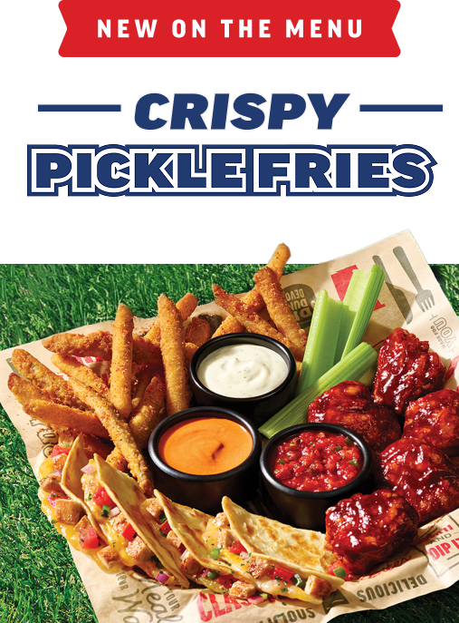 New On The Menu: Crispy Pickle Fries