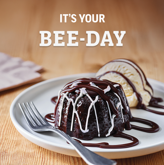 It’s your BEE-DAY