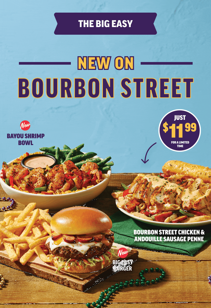The Big Easy: New on Bourbon Street. Just $11.99. For a limited time.
