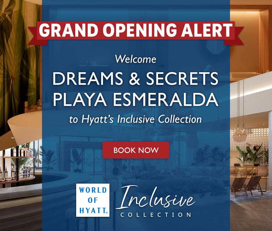 Welcome Dreams & Secrets Playa Esmeralda to Hyatt's Inclusive Collection!