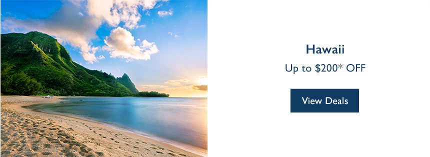 Hawaii Up to $200* OFF