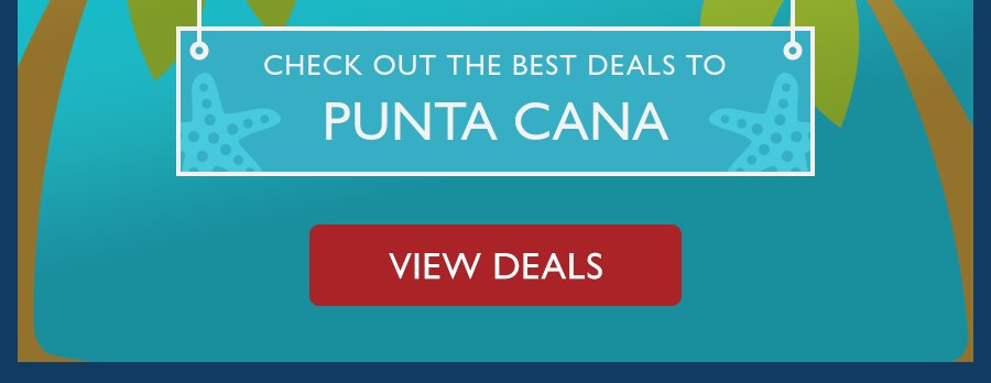 Check out the best deals to Punta Cana.