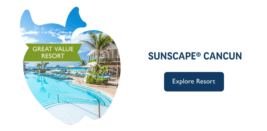 Sunscape Cancun. Great value resort. Explore Resort.