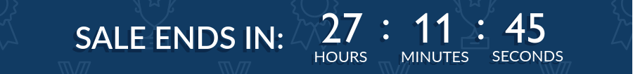 Hurry, sale ends December 18 at 6:00 PM CST.