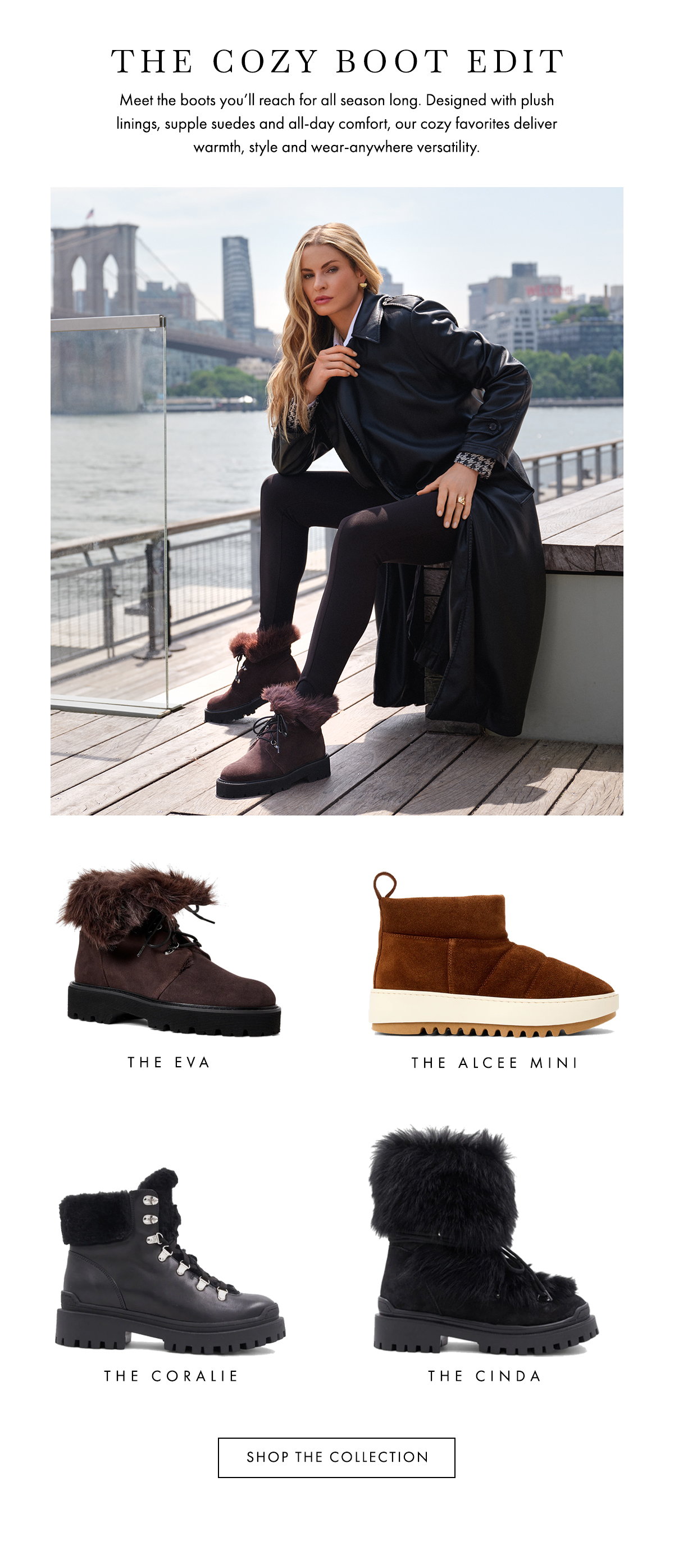 The cozy boot edit