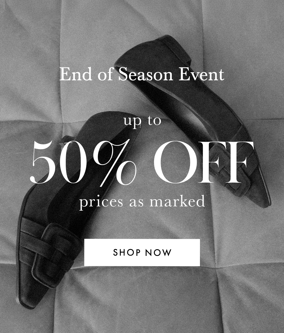End of season sale End of season sale