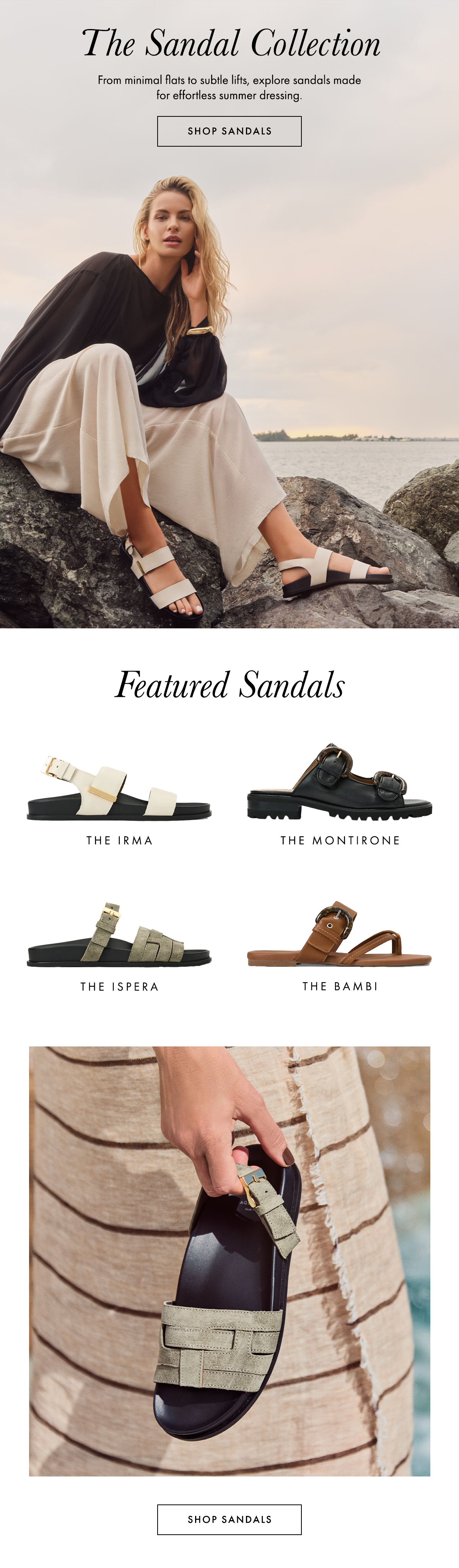 The Sandal collection