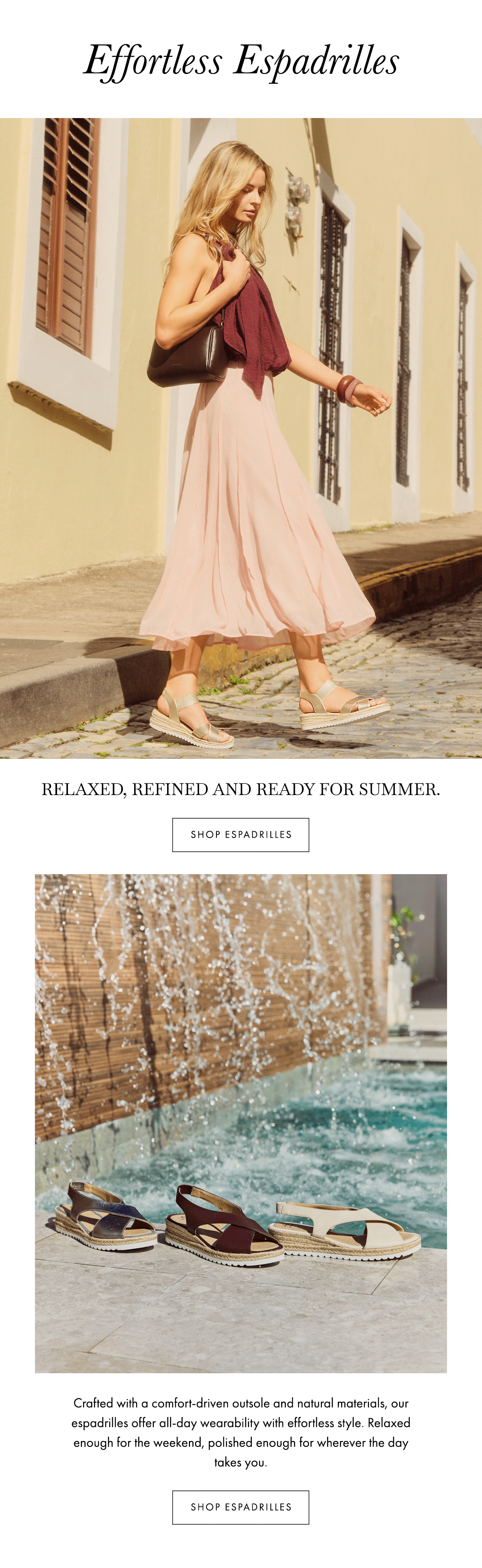 Effortless Espadrilles