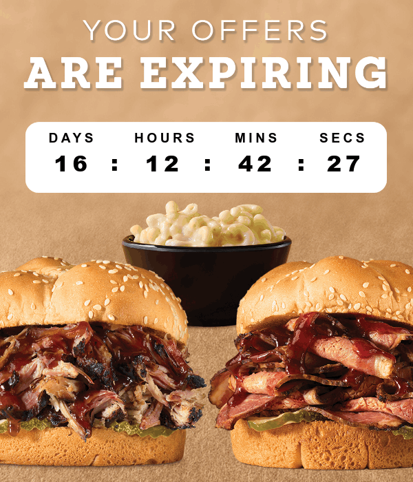 Redeem your May offers before they're gone.