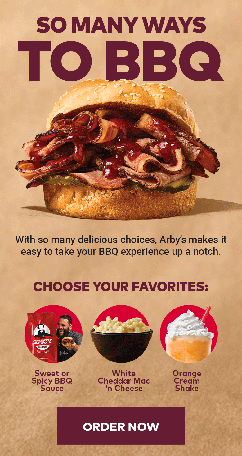 Try the whole BBQ menu today.