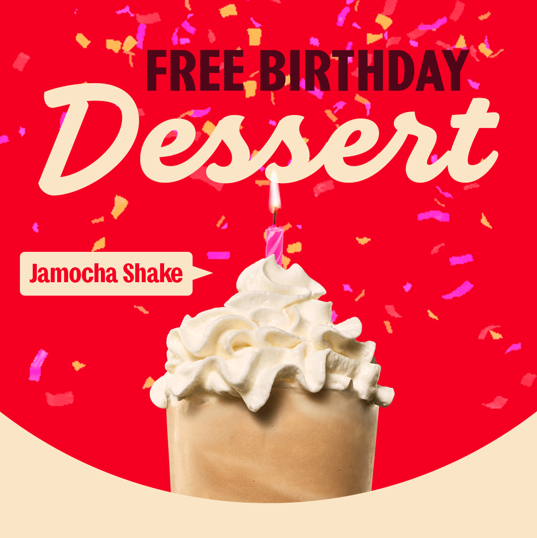 Free Dessert Birthday Offer 