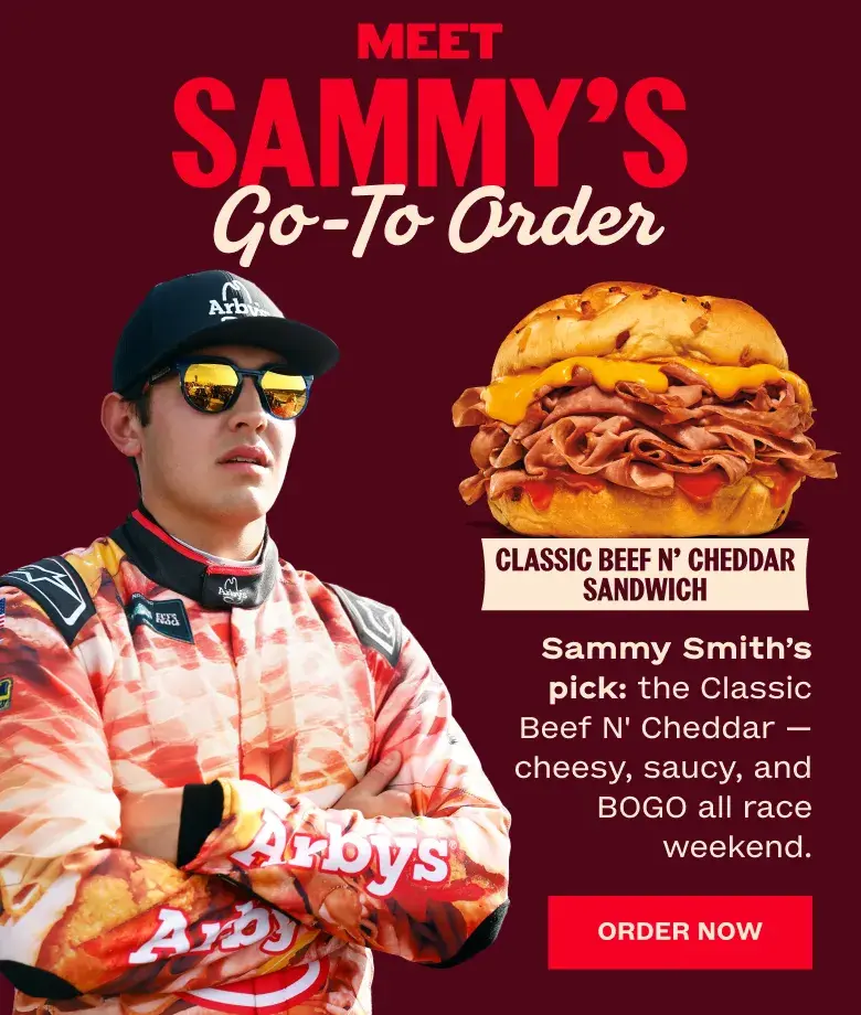 It's race weekend, so it's BOGO any sandwich weekend.