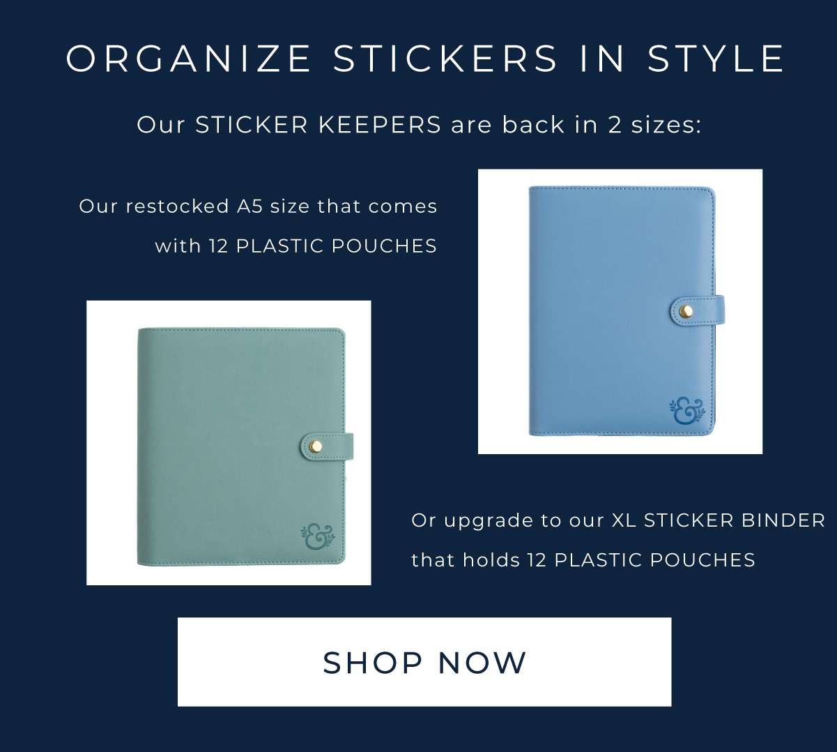 Organize Stickers In style