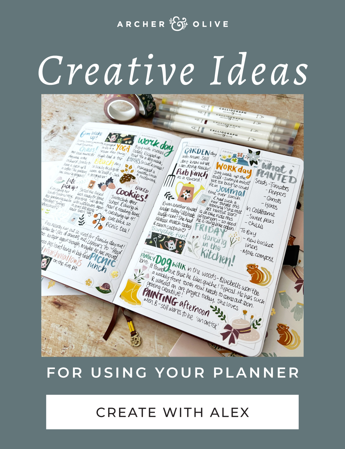 Creative Ideas For Using Your Planner
