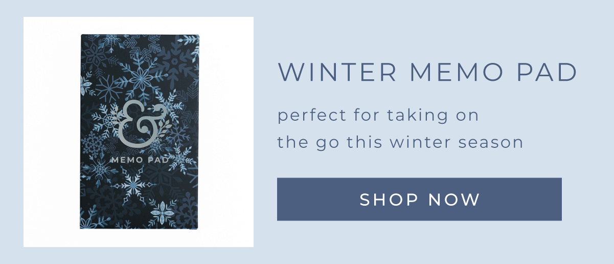 Winter Memo Pad