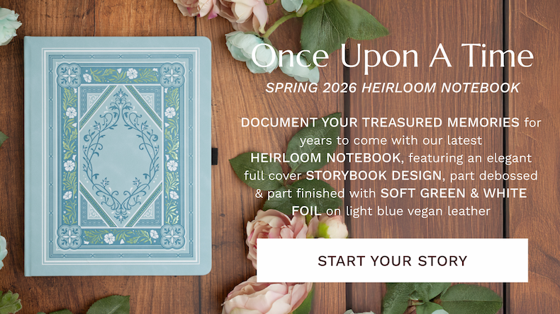Spring Once Upon A Time Heirloom Notebook