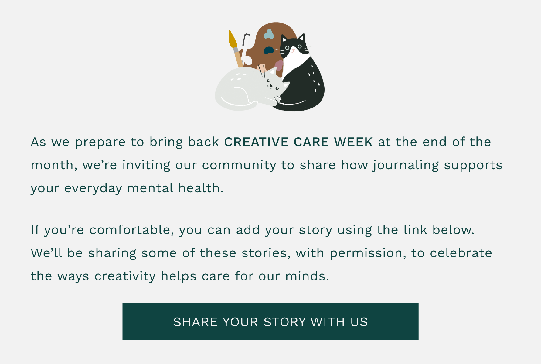 Creative Care Week Share Your Story