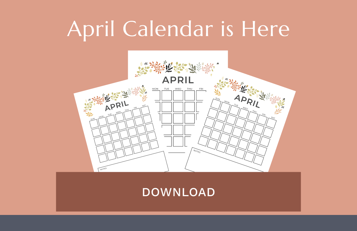 Download Your April Calendar