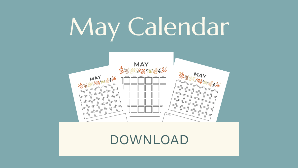 May Calendar