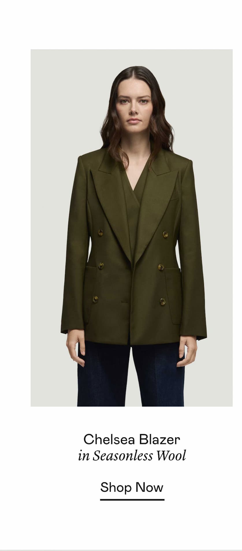 Chelsea Blazer in Seasonless Wool