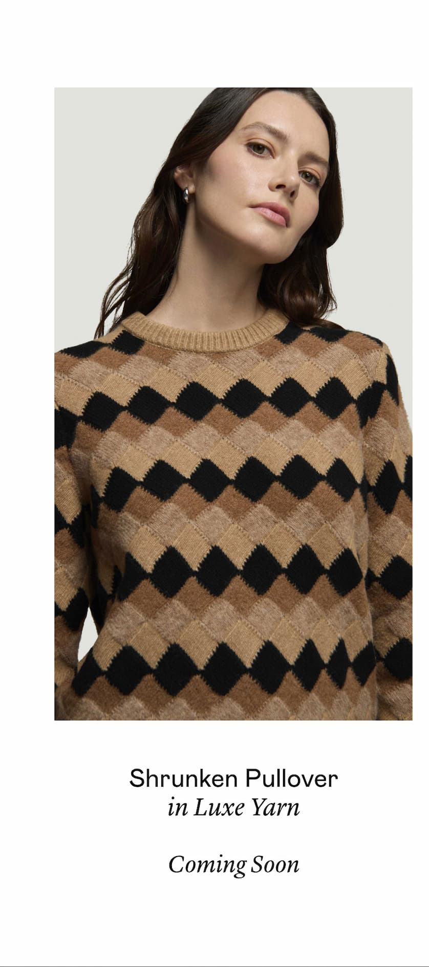 Shrunken Pullover in Luxe Yarn