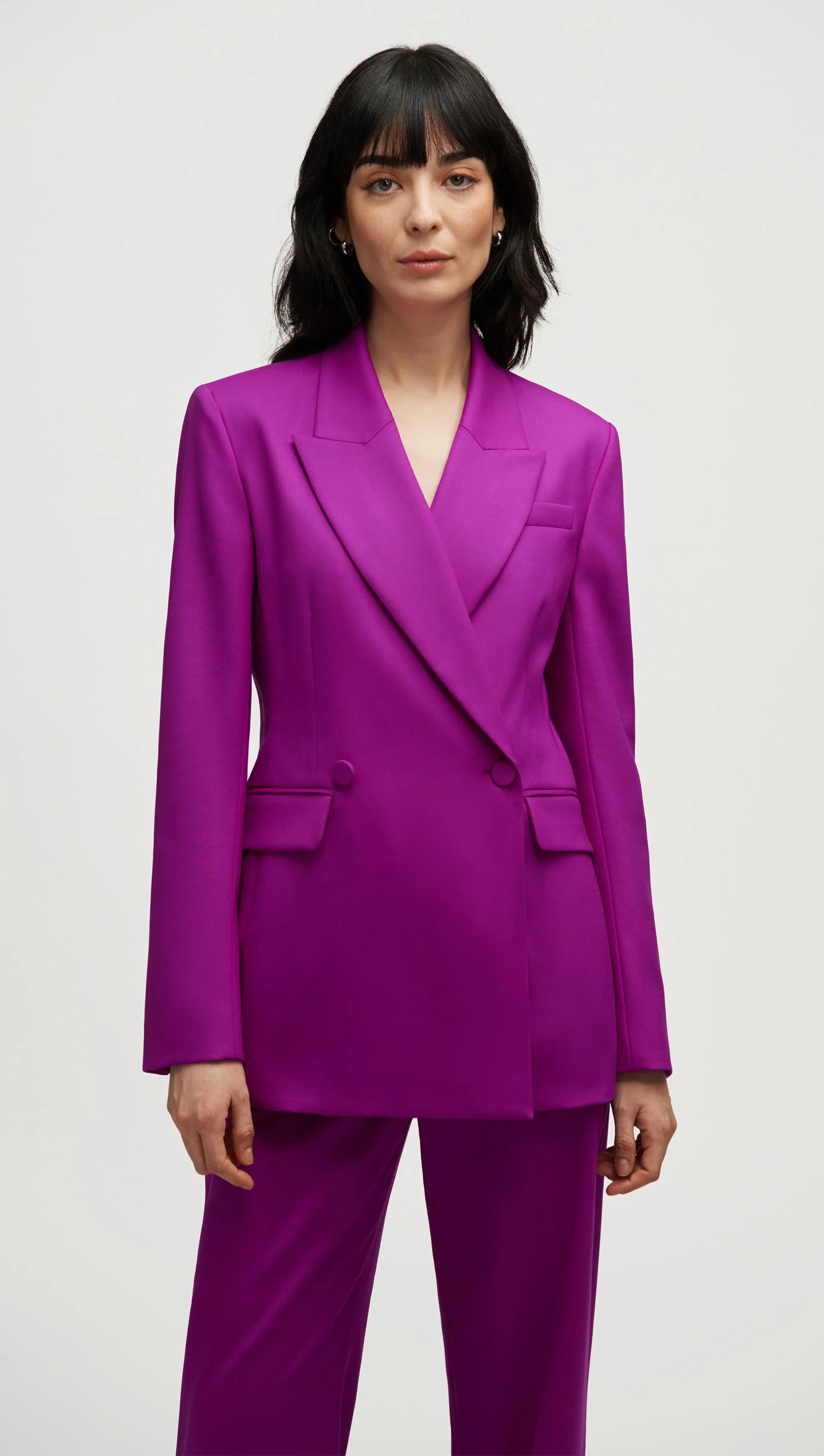 Image of Cooper Blazer in Seasonless Wool | Orchid
