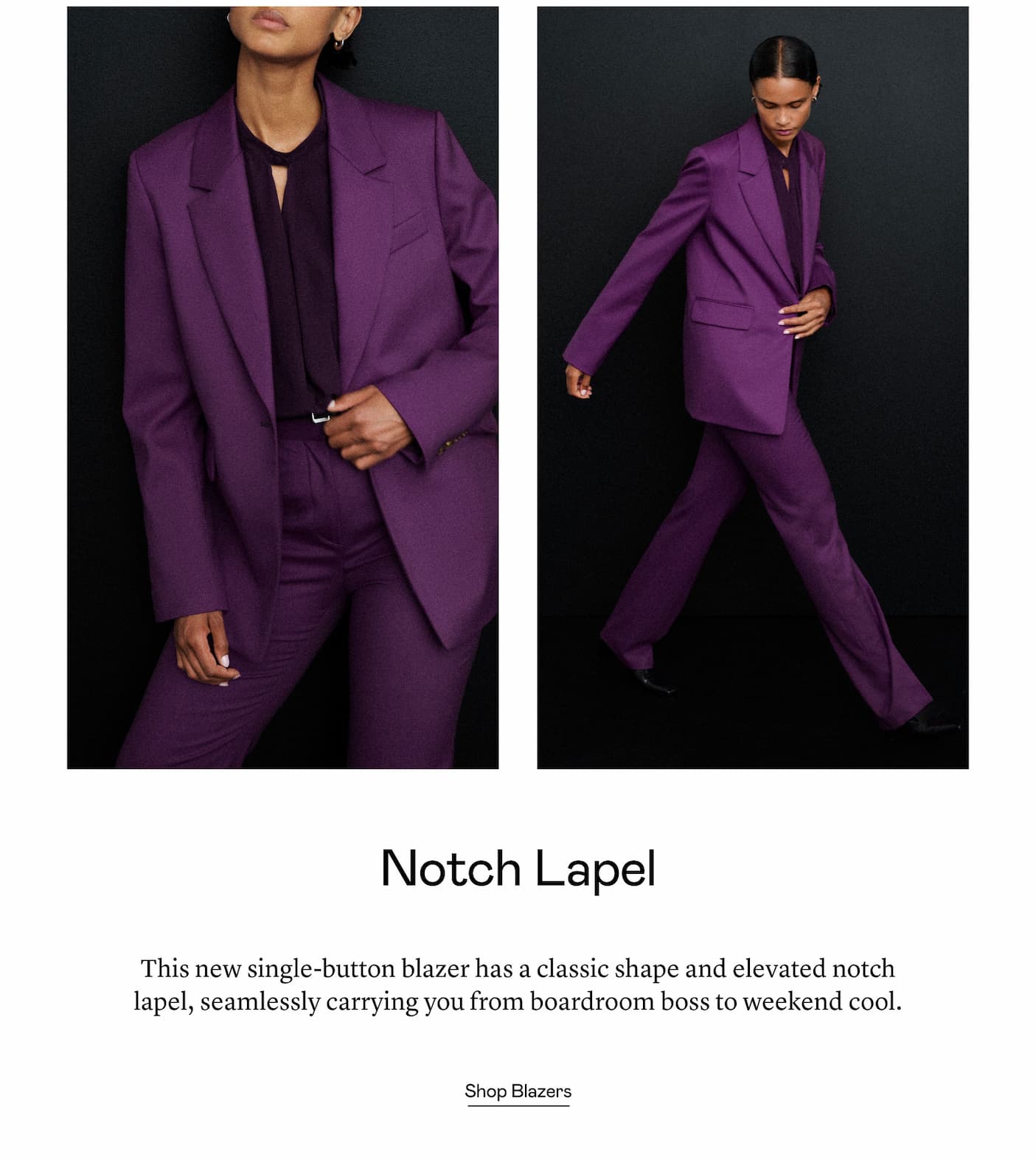 Notch Lapel 