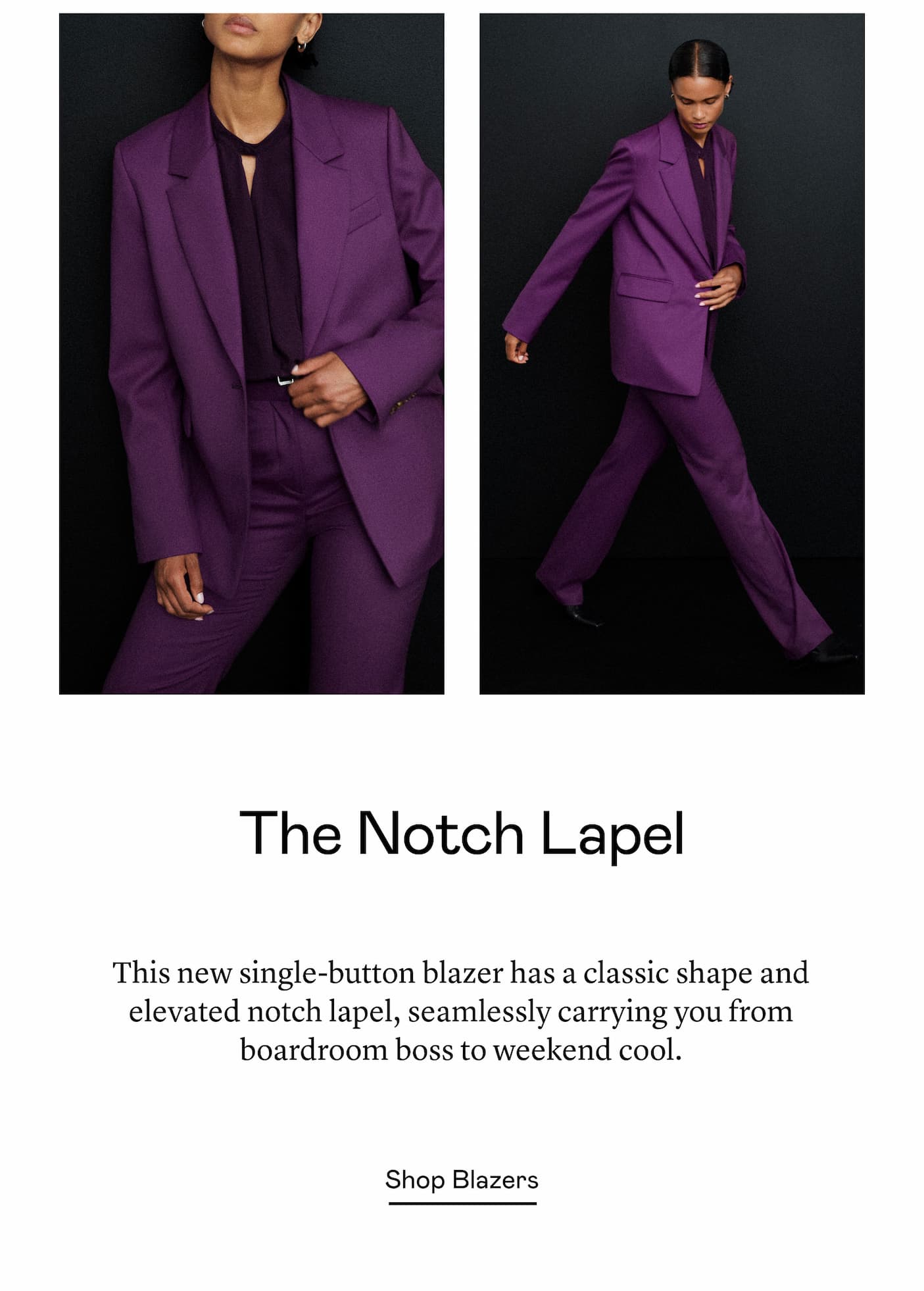 Notch Lapel 