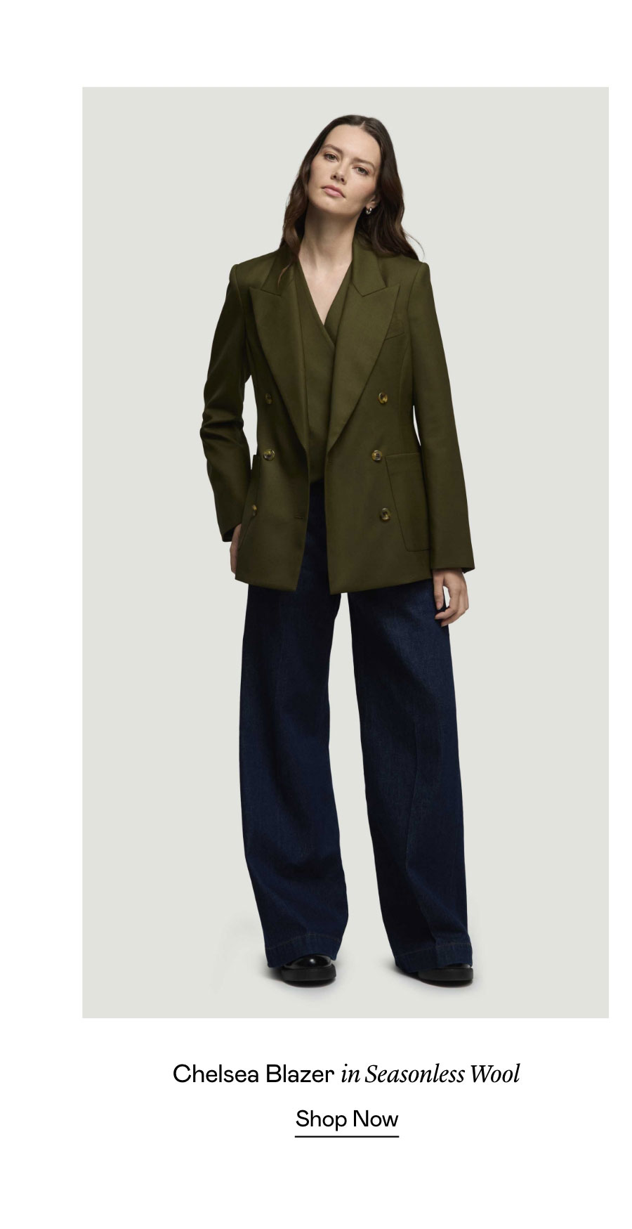 Chelsea Blazer in Seasonless Wool