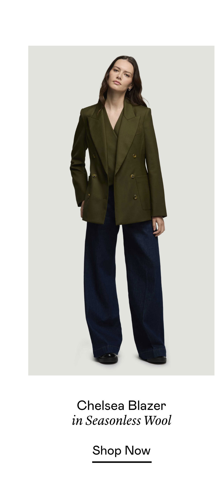 Chelsea Blazer in Seasonless Wool