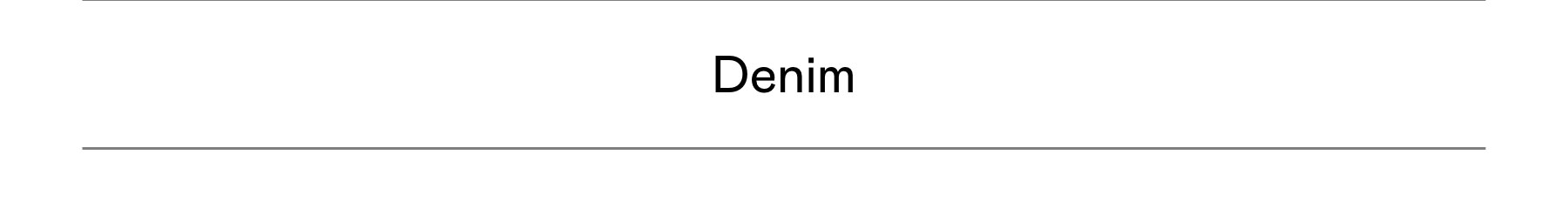 Denim
