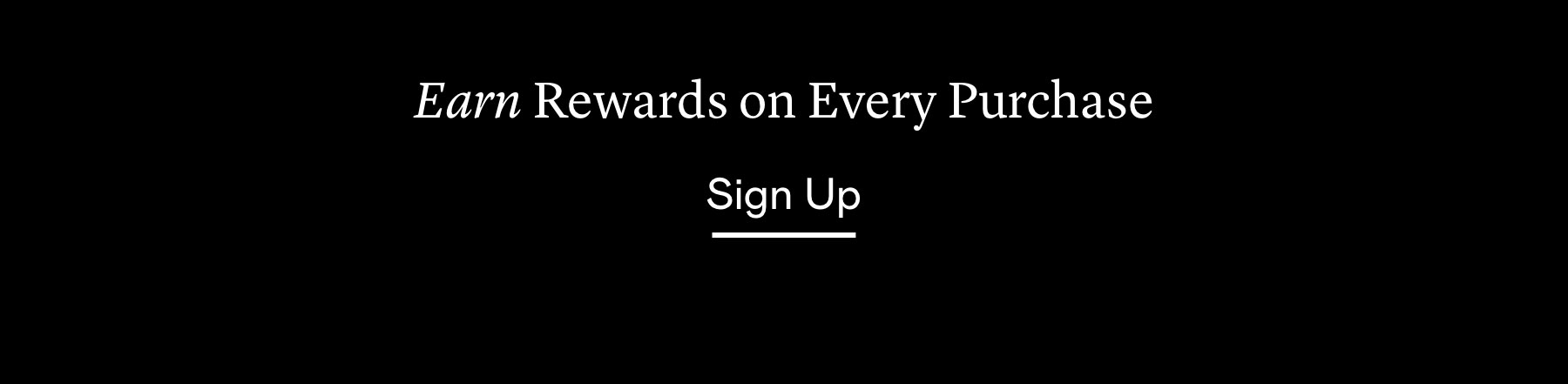 Earn Rewards on Every Purchase
