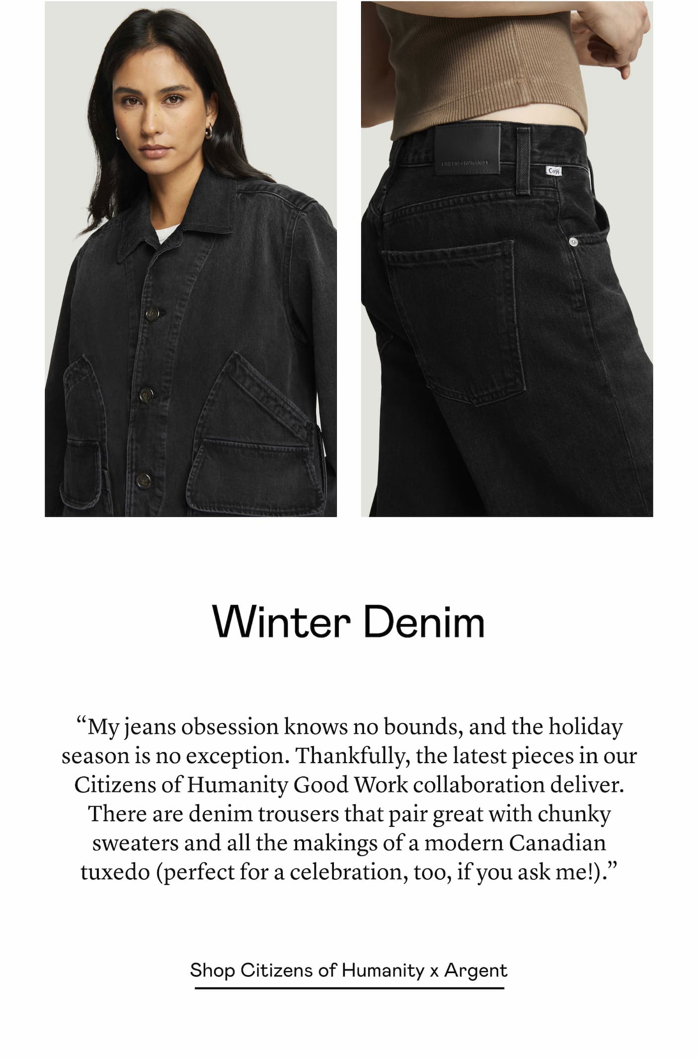 Shop Citizens of Humanity x Argent