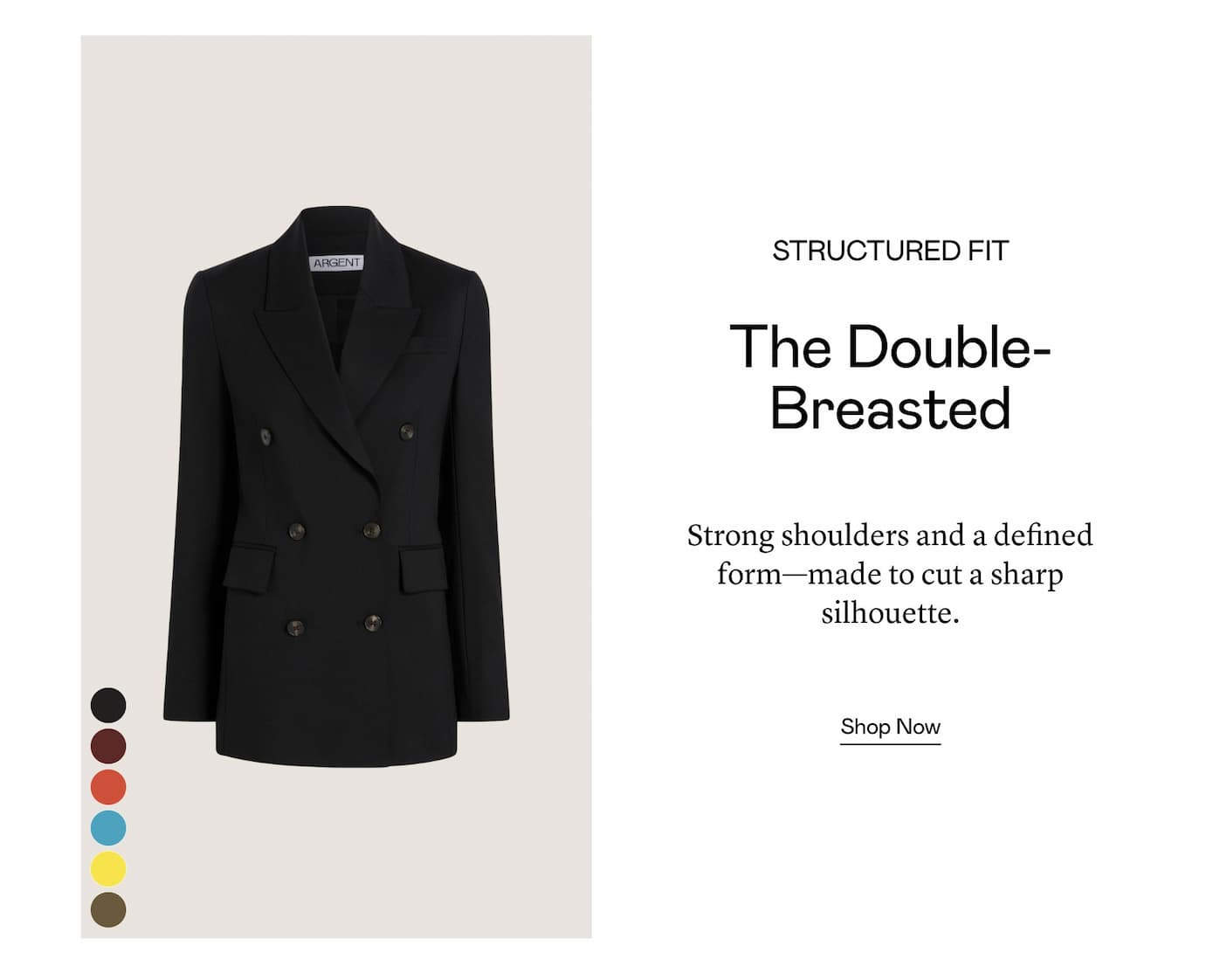The Double-Breasted