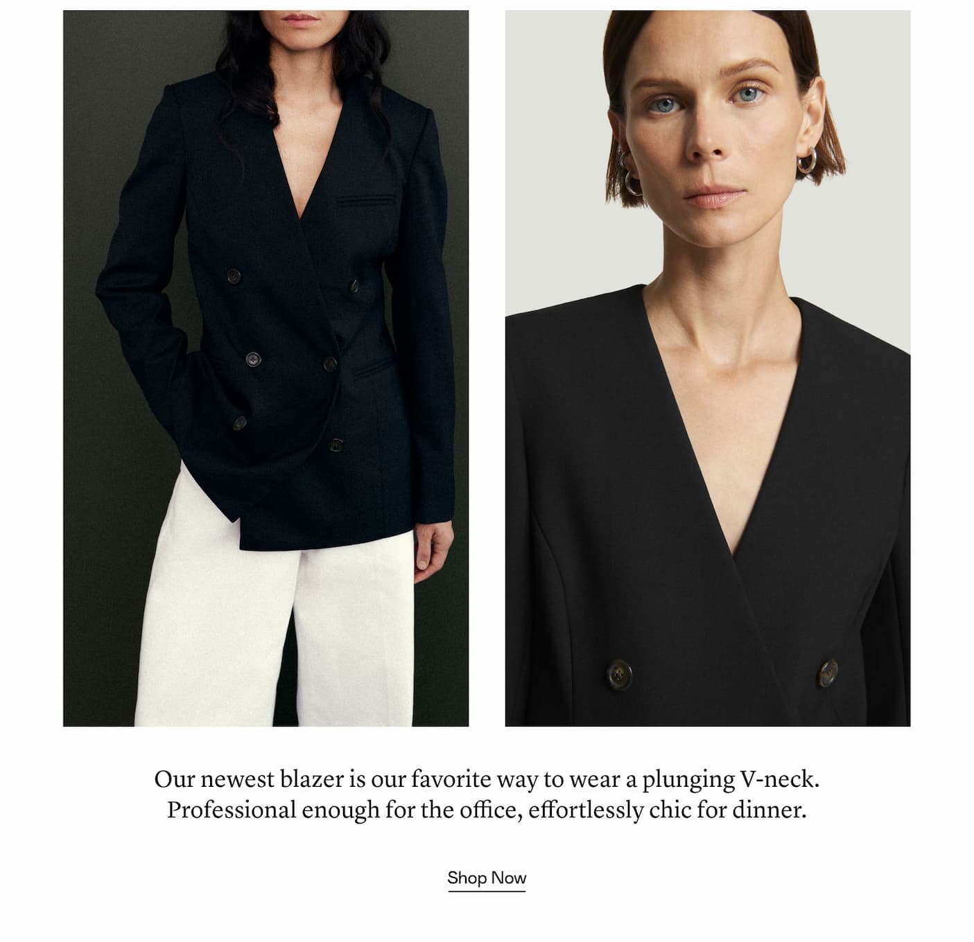 Shop V-Neck Blazer