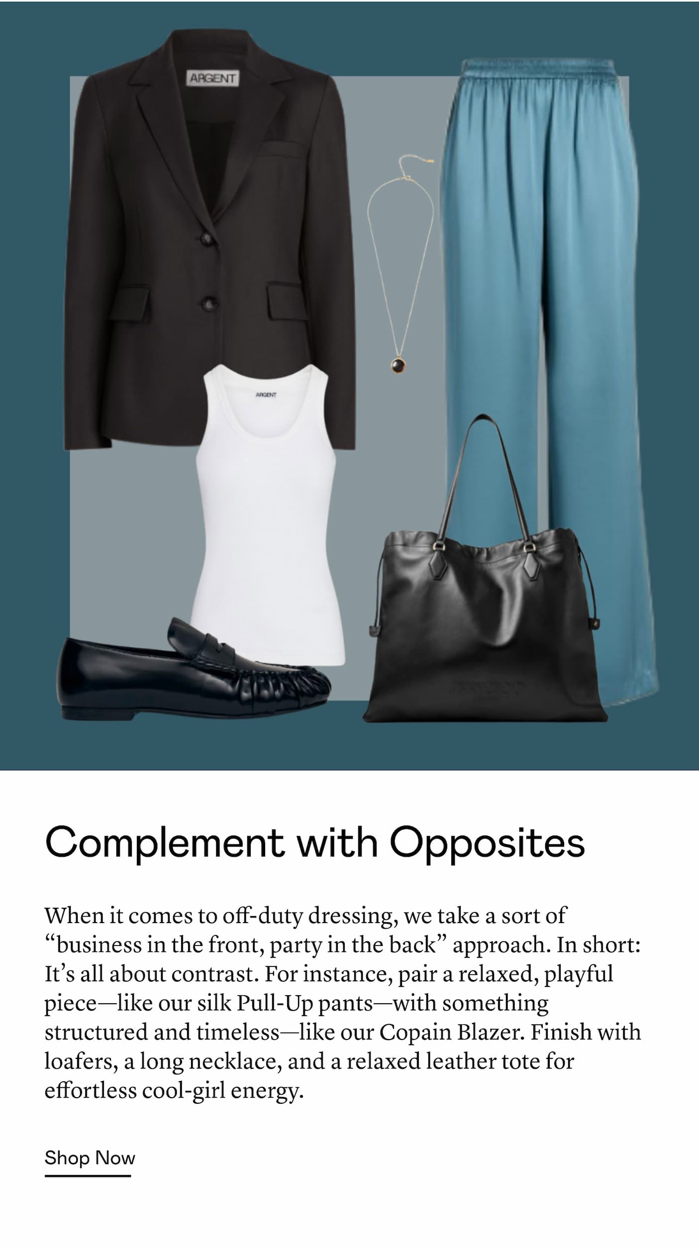 Complement with Opposites