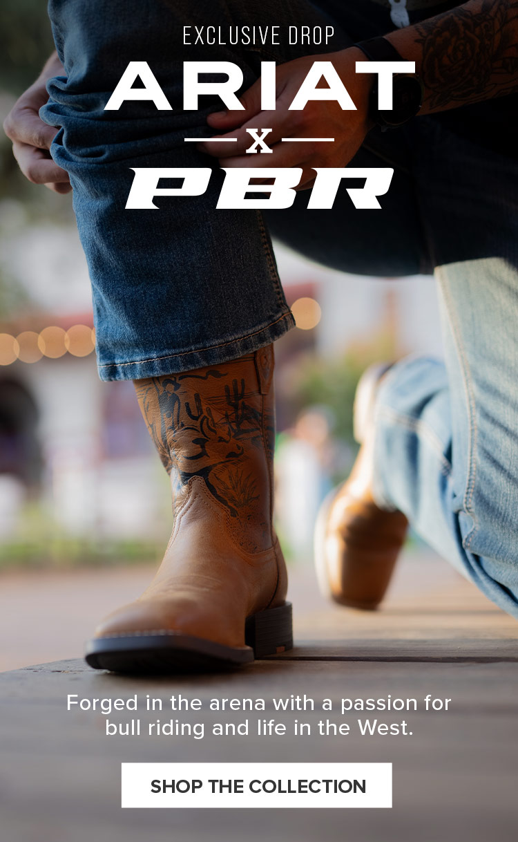 EXCLUSIVE DROP. ARIAT x PBR