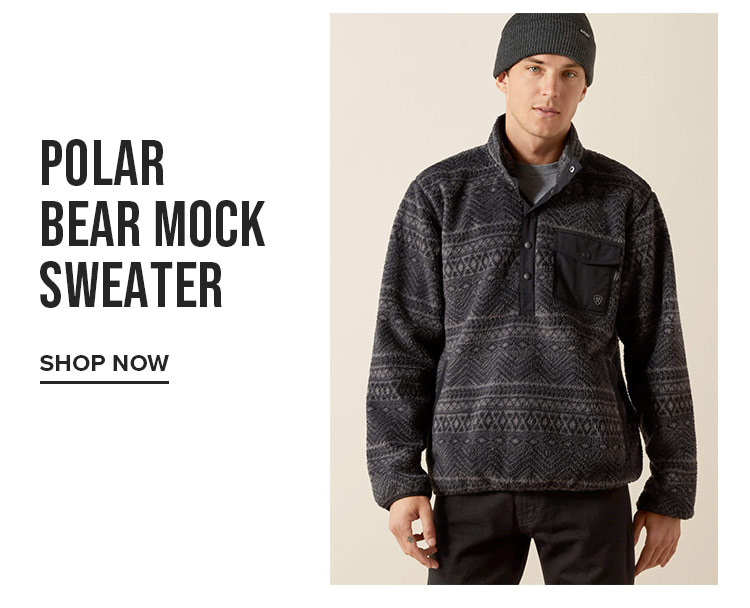 POLAR BEAR MOCK SWEATER | SHOP NOW