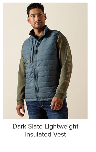 Dark Slate Lightweight Insulated Vest