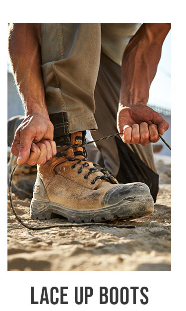 LACE UP BOOTS