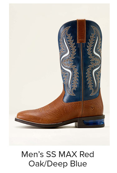 Men’s SS MAX Red Oak/Deep Blue