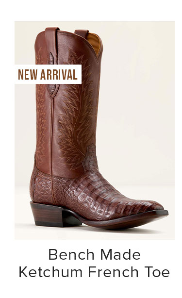 Bench Made Ketchum French Toe Western Boot