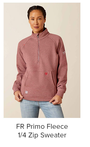 FR Primo Fleece 1/4 Zip Sweater