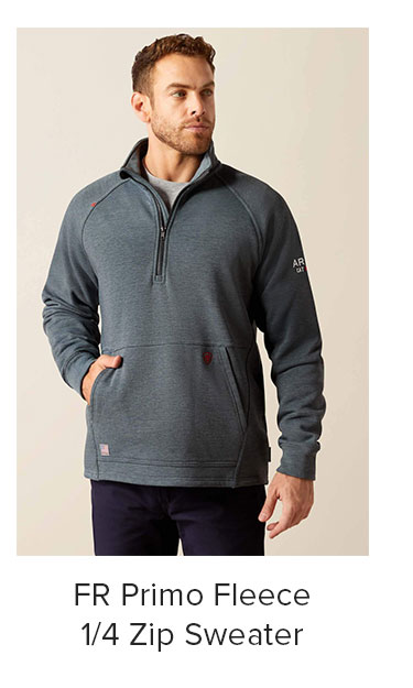 FR Primo Fleece 1/4 Zip Sweater