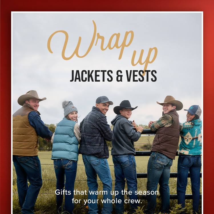 'WRAP UP JACKETS AND VESTS