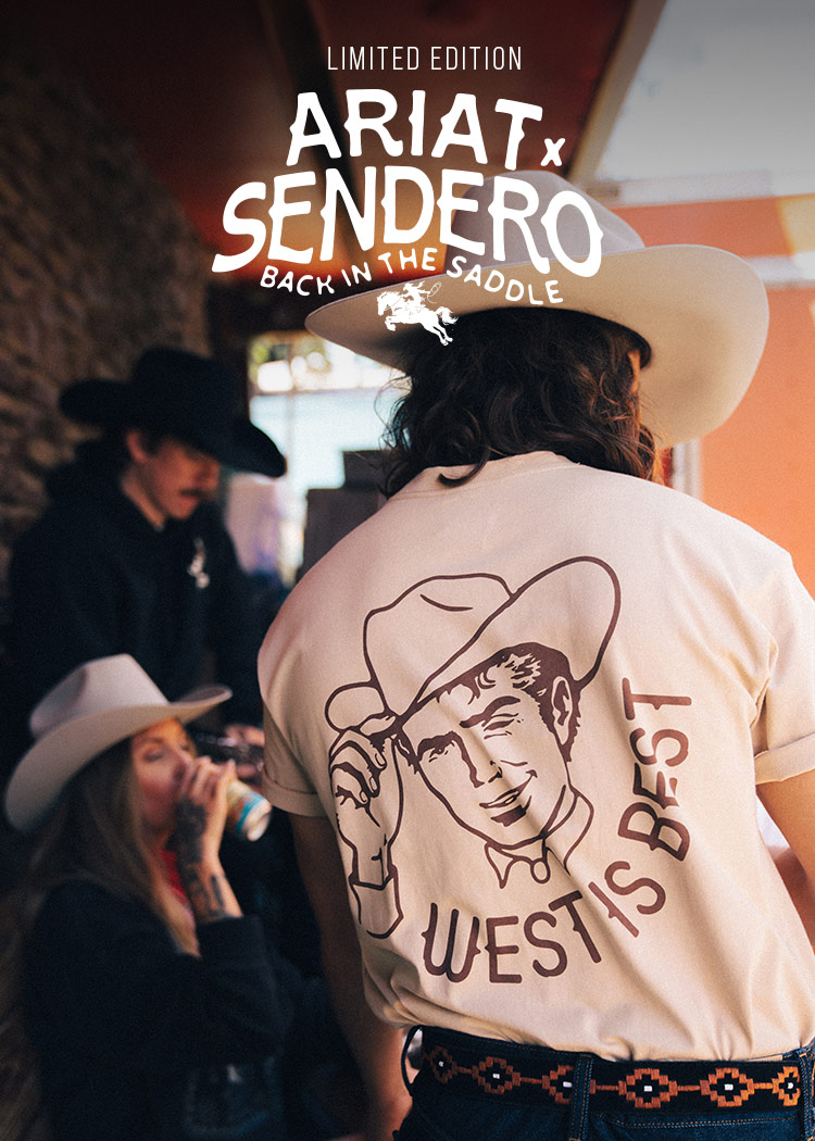 LIMITED EDITION. ARIAT X SENDERO BACK IN THE SADDLE